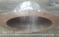 JIS EN ASME ASTM tuleja hydrauliczna tuleja cylindryczna kuta C45 4130 4140 42CrMo4 4340 zgrubnie obrobiona i UT