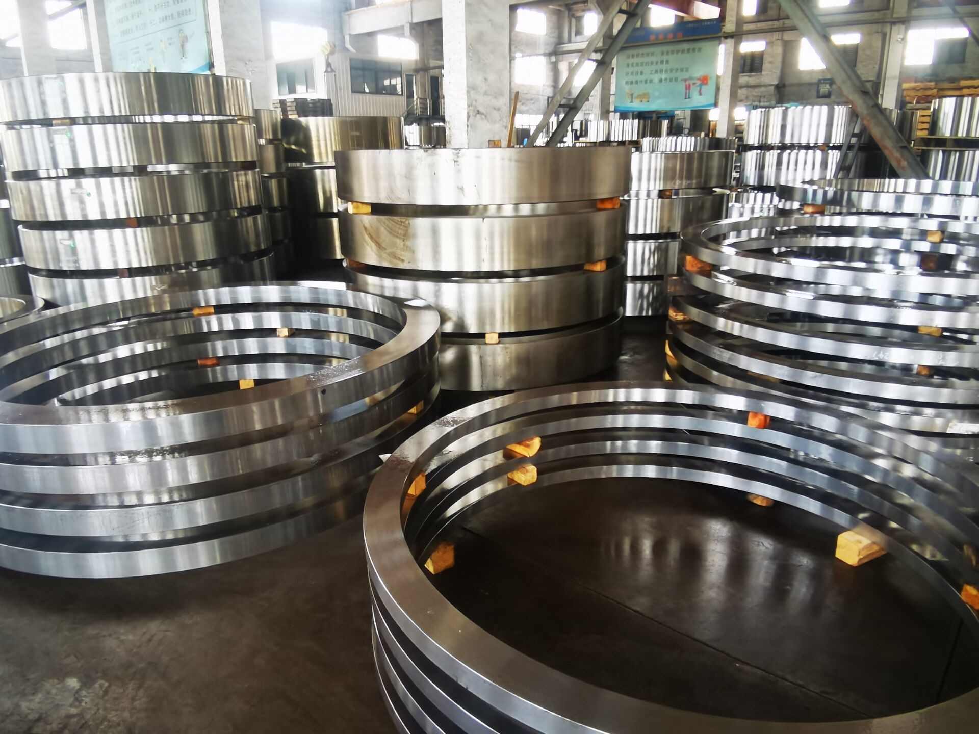 Hardness 240320 steel rings corrosion resistant metal parts perfect for industrial machinery and structural applications