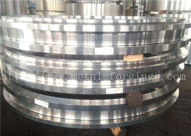 Walcowane na gorąco ASTM JIS BS EN Stalowe pierścienie do kucia Obróbka cieplna i obróbka mechaniczna