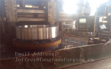 4140 42CrMo4 Rolled Forged Steel Rings Q+T High Hardness For Concrete Mixer Truck